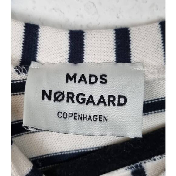 Mads Norgaard Copenhagen Striped Sweater Dress Black White XS - Picture 3 of 7